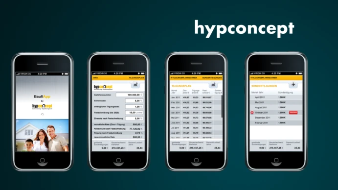 Hypconcept Tilgungsrechner iPhone App
